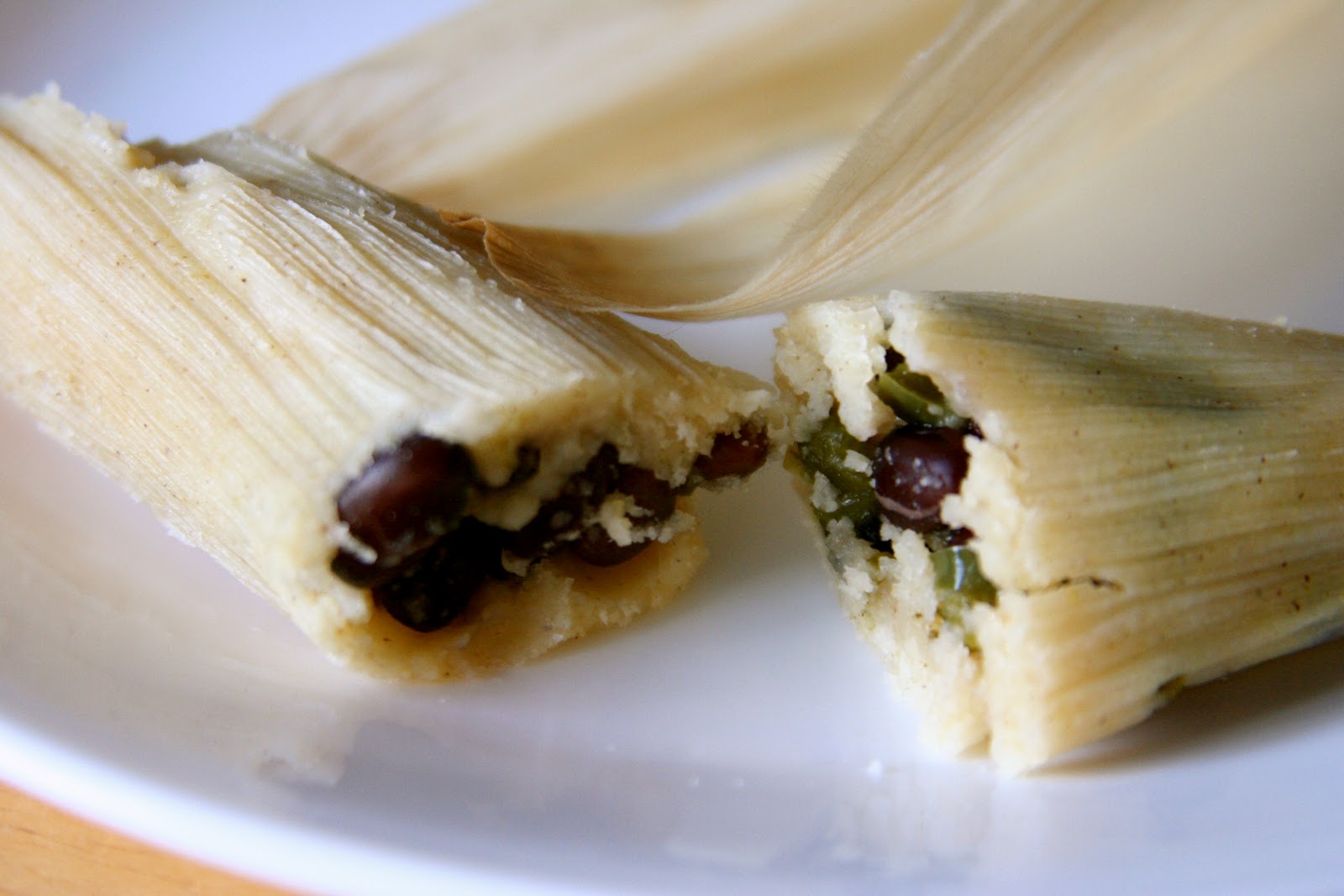 A Little Bit Crunchy A Little Bit Rock and Roll Vegetarian Tamales (or