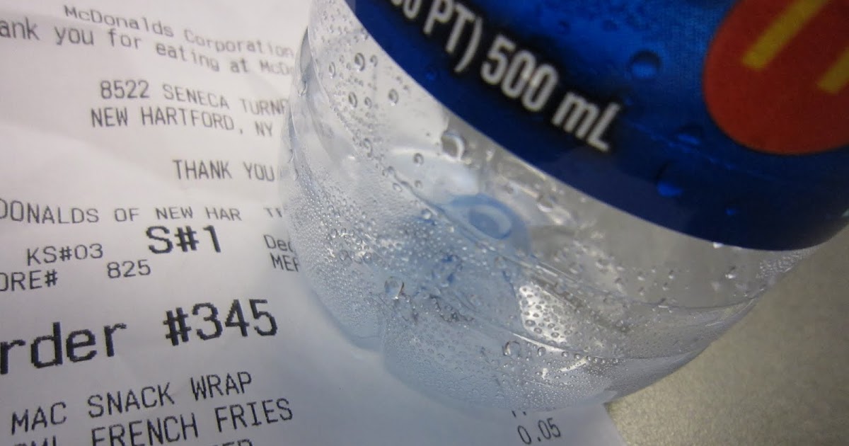McChronicles McDonald's Bottle Deposit