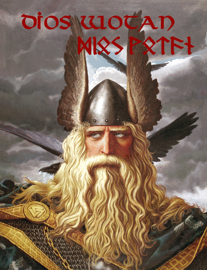 Dios Wotan. Mitologia Nordica