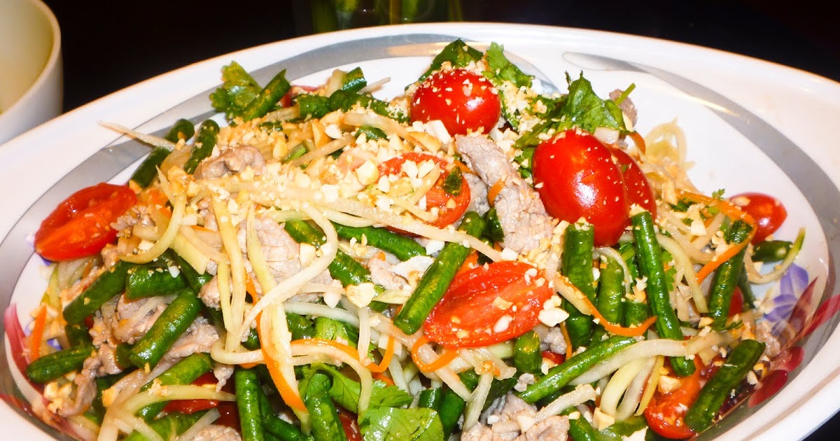 Blog of Salt Goi Du Du Thailand Thai Green Papaya Salad