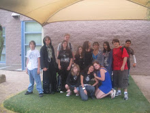 My group at my old High school I was the one in Blue dress and White FlipFlops! lol the very front!