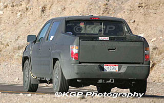 2009 Honda Ridgeline Spy Photos 2