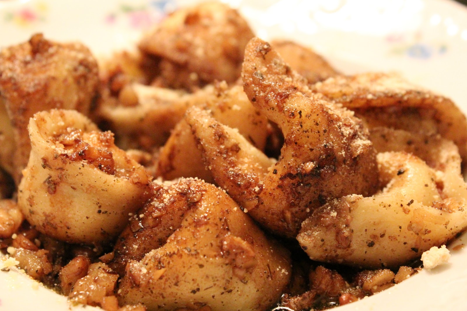 Vegan Miss It's the Bee's Knees, Daddy! Shrimp Scampi & Balsamic