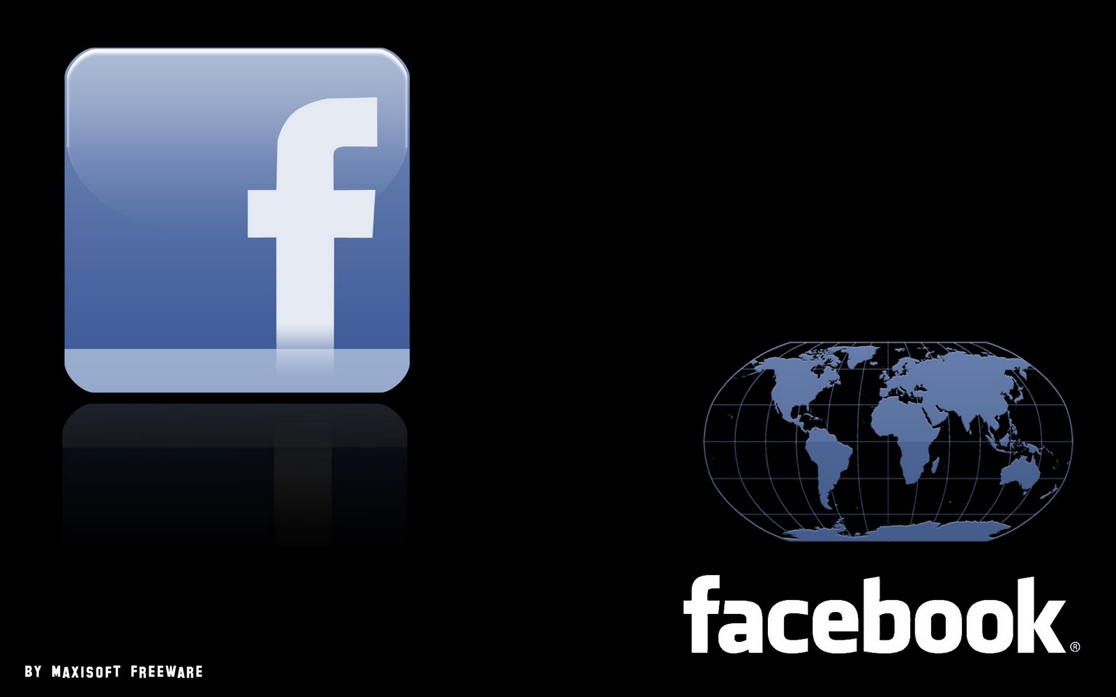 Facebook Wallpaper by maxisoftfreeware