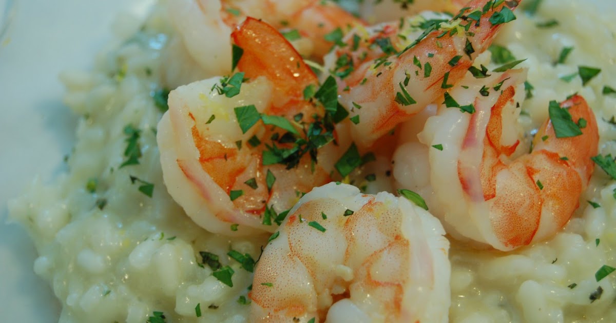 Hungry Bruno Lemon Risotto with Shrimp