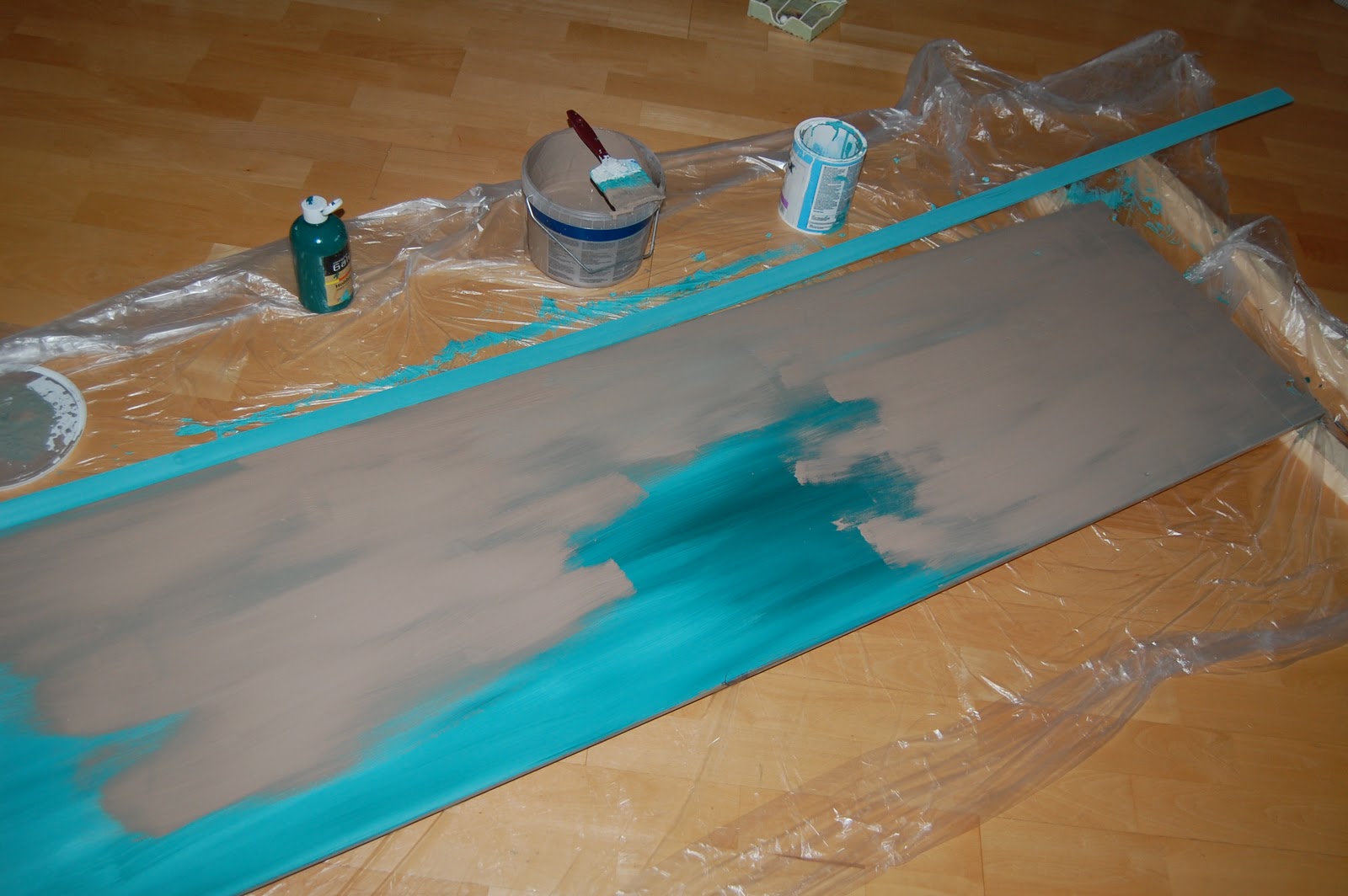 WHITE AS LINEN DIY headboard