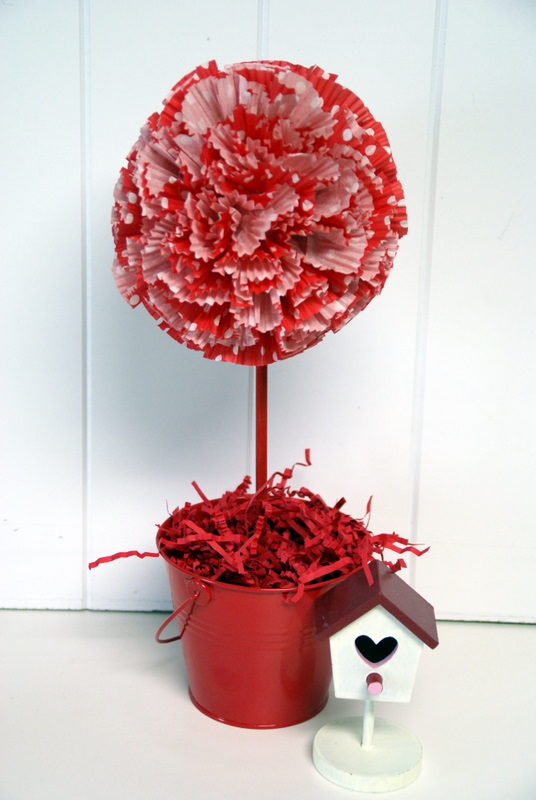 cupcake topiary
