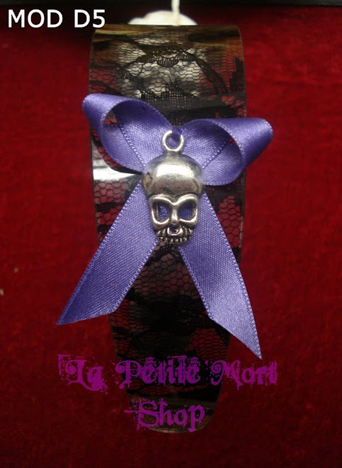 Diadema gothic skull modelo d5