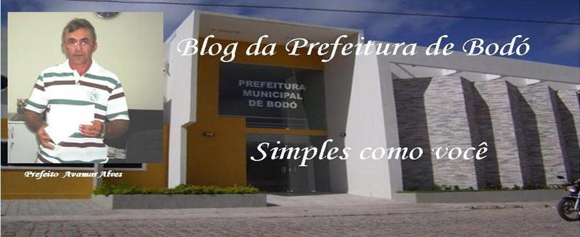 Blog da Prefeitura de Bodó/RN