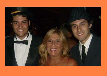 Mercedes Moraes e filhos