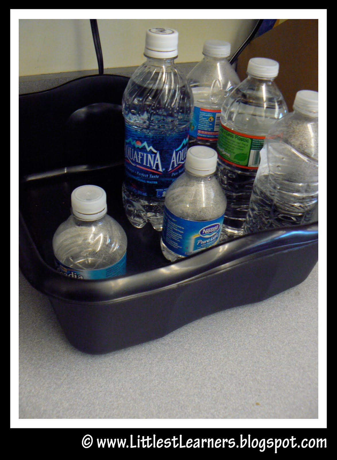 Littlest Learners / ClutterFree Classroom Blog The Water Bucket