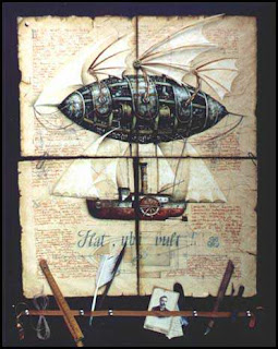 steampunk airship schematics