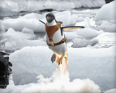 steampunk penguin