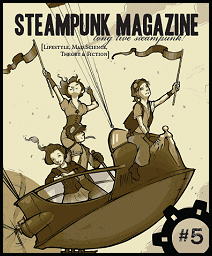 steampunk magazine issue 5 cover