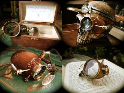 steampunk goggles & monocles