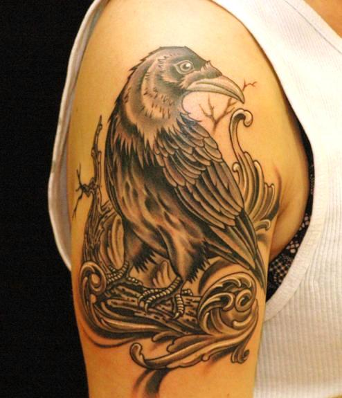 Crow Tattoo