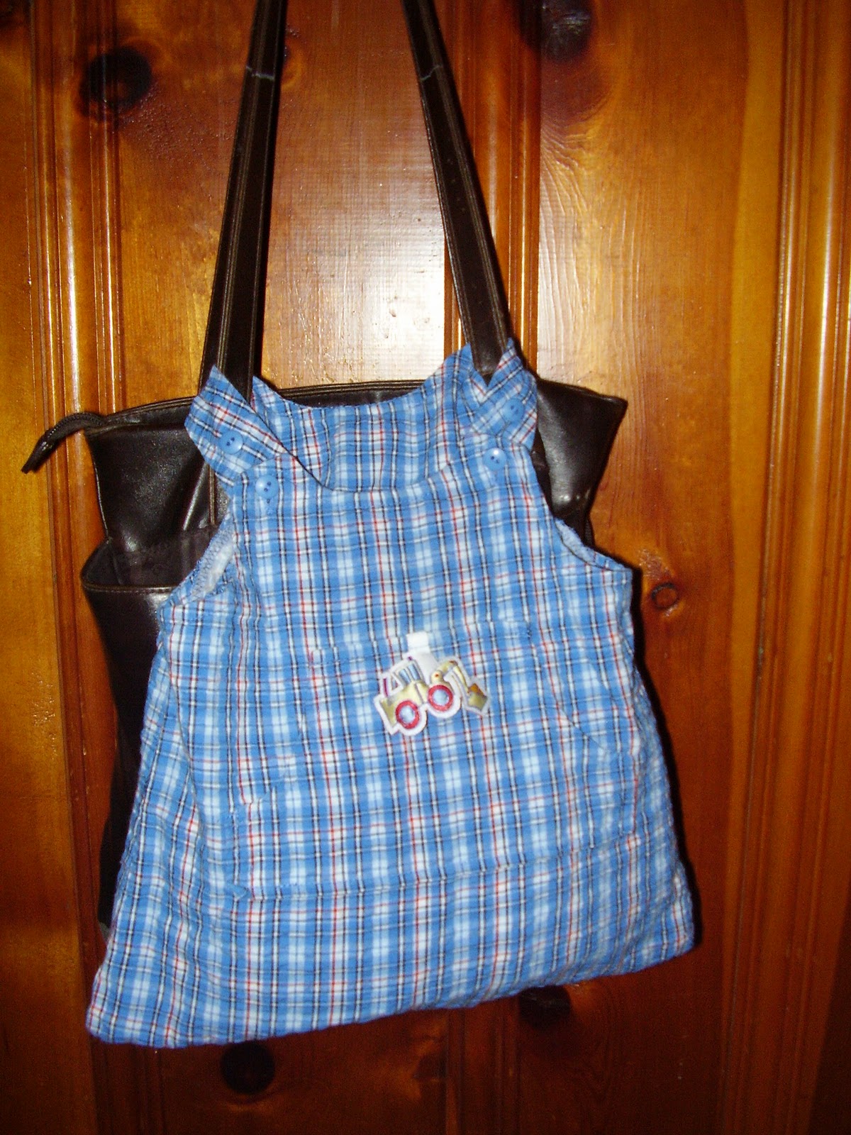 Sewing and Growing Easy Sew Diaper Bag Alternative with Bonus Upcycle / Repurpose Outgrown