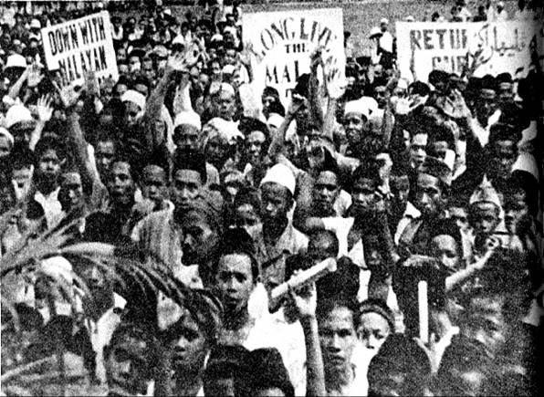 Dulu bangsa Melayu pernah bersatu membebaskan negara dari Penjajah.
