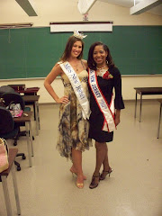 Mrs. New Jersey United States with Miss New Jersey America.  Best wishes!  Bring home the crown!!!