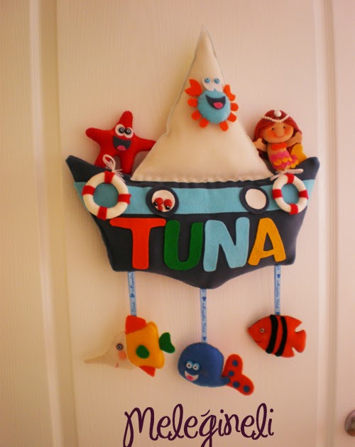 Meleğin Eli Bebek Kapı Süsü Nuh�un GemisiTuna