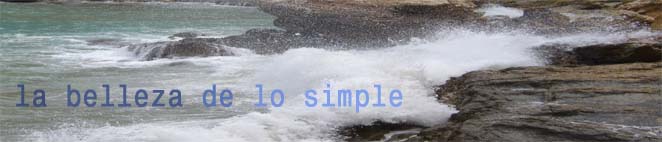 La belleza de lo simple