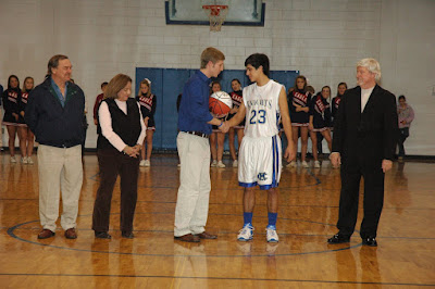 Senior Michael Thorp Surpasses 1,000 Career Points 1