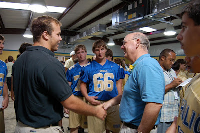 Montgomery Catholic Dedicates New Field House to Pope John Paul II & McPhillips Wrestling Room 2