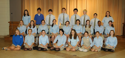 Montgomery Catholic Inducts New NJHS Members 1