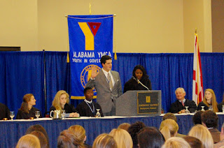 Montgomery Catholic's Godwin Elected Alabama's Chief Justice at Youth Judicial 1