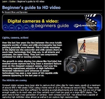 Learning Guide to DSLR Video