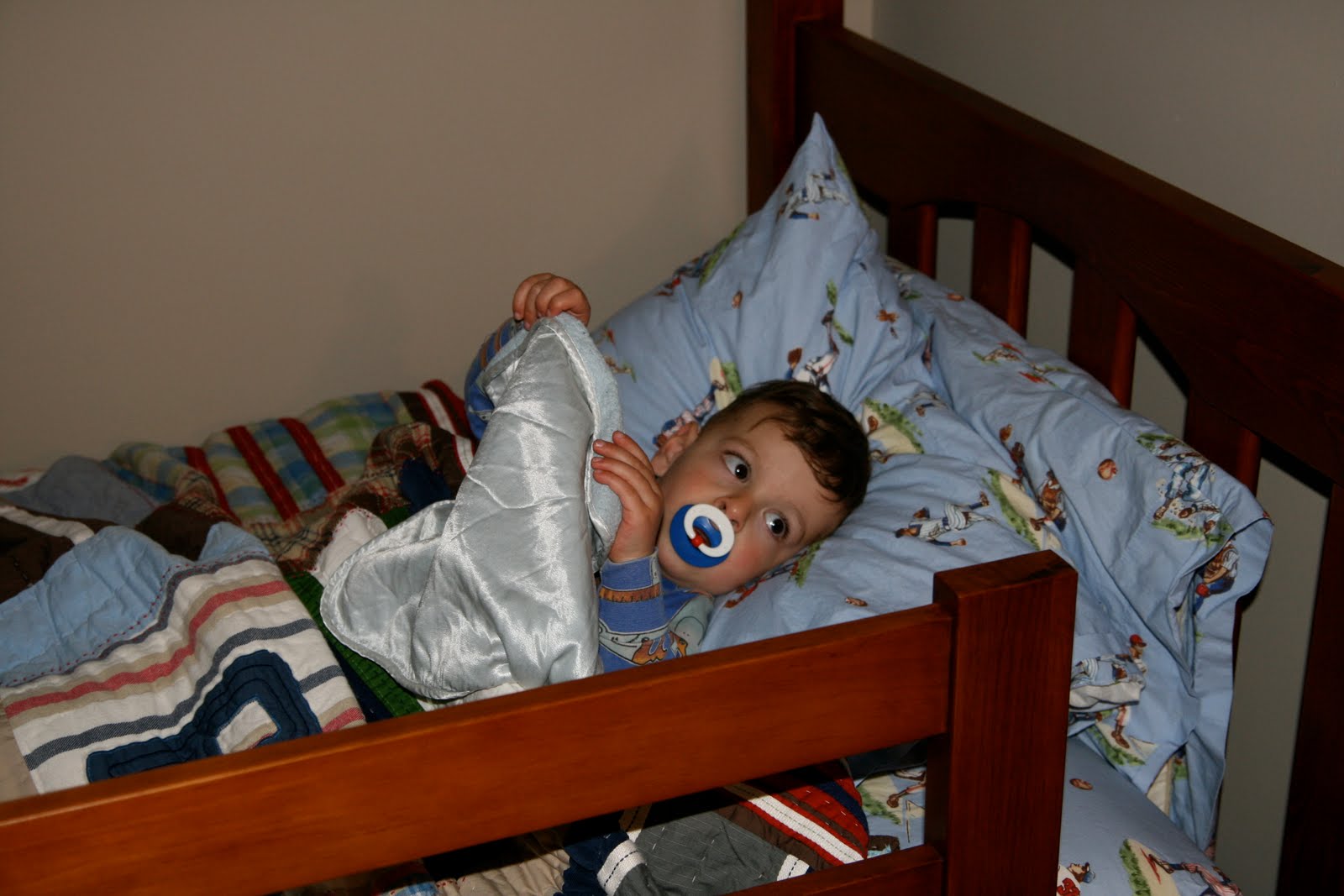 Spencer's Life big boy bed! big boy bed!