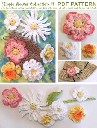 Susan's Hippie Crochet: New Patterns - I'm Hyperventilating With Joy!