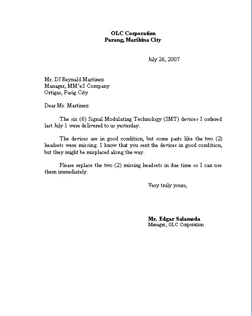 business letter template elementary sample business letter business letter template elementary sample business letter