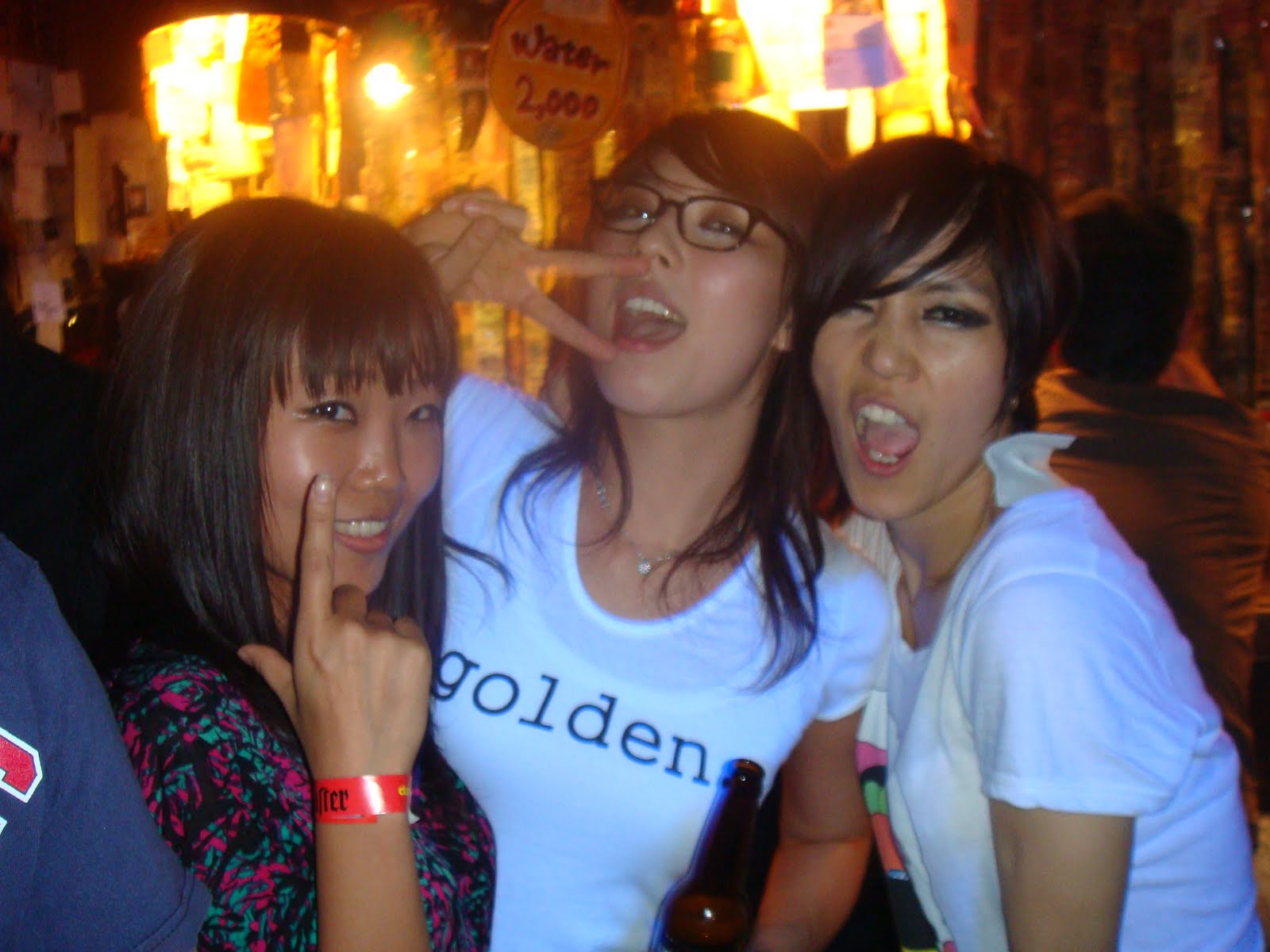 The next thing I know, I'm at a...