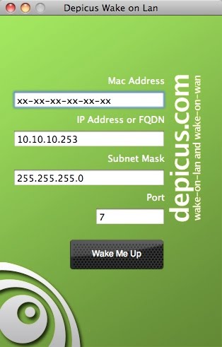 Wakeup On Lan Software For Mac
