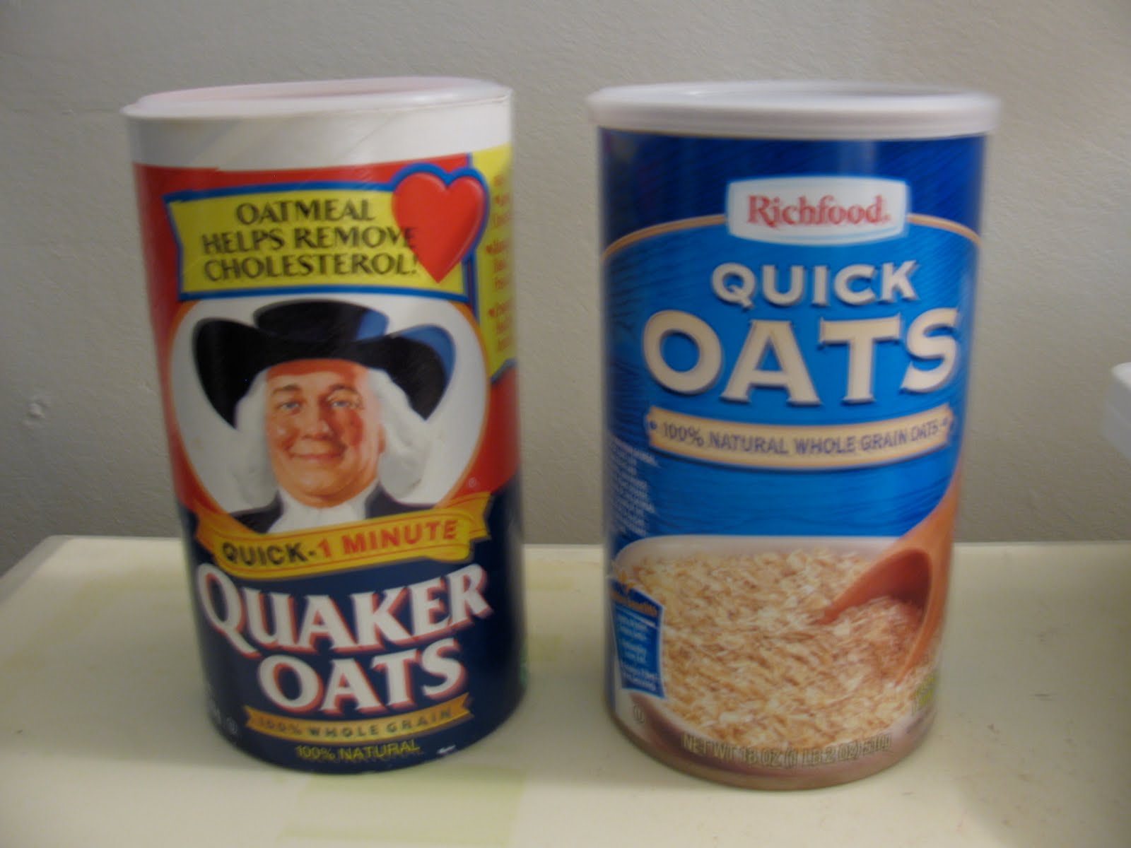 Stick Baby and the Snail DIY Oatmeal Storage Containers