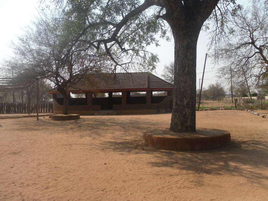 the Main Kgotla looks like