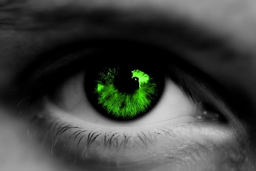Neon Green Eyes