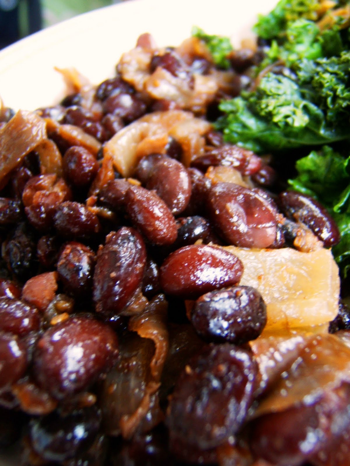 Julia's (Vegan) Kitchen Pomegranate Baked Beans