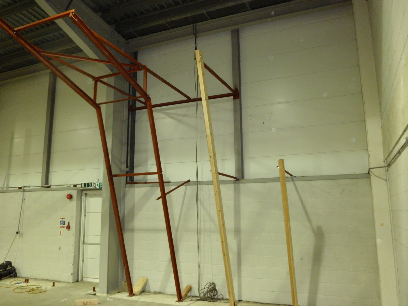 Big Rock Climbing Bouldering Wall Construction Starts