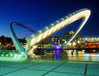 Gateshead Millennium Bridge: a drawbridge like you've never seen