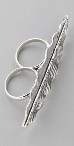 [long+feather+ring]
