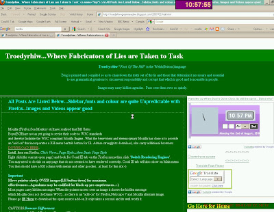 If it does NOT resemble this image ...hit 'Coral IE Tab' in main menu..see below