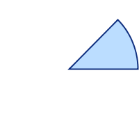 SVGRendererで描画したパイ