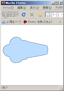 SWFRendererで描画したアイスクリーム形