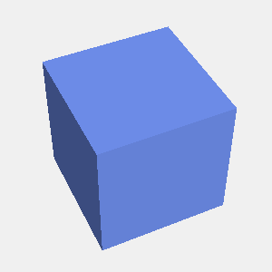 JOGLで描画した立方体
