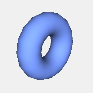 JOGLで描画したドーナツ型