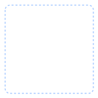 GfxBuilderで描画した点線の角丸四角