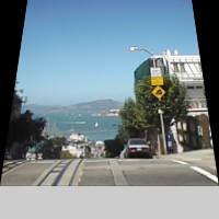ProcessingとJava Image Filters(pixels)を使用して台形変形した画像