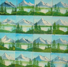 Zestien schilderijen